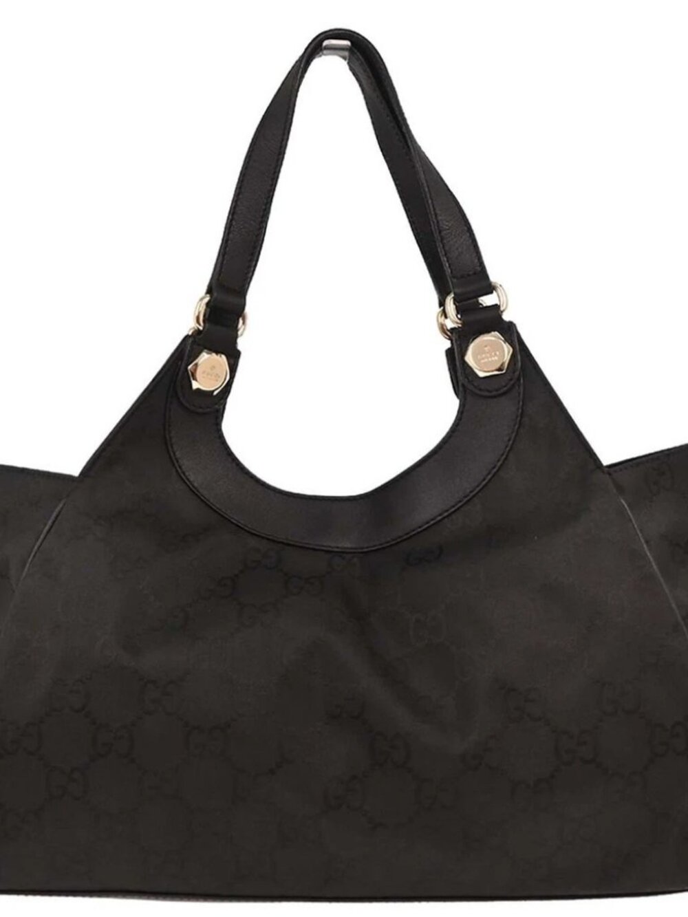 Gucci Black GG Handbag